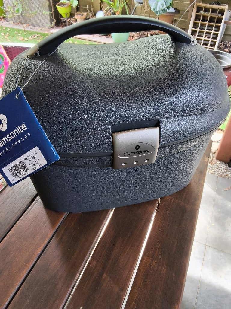 Samsonite WorldProof Feline Beautycase – SPLINTERNIEUW!, Bijoux, Sacs & Beauté, Boîtes de maquillage & Beauty case, Neuf, Gris