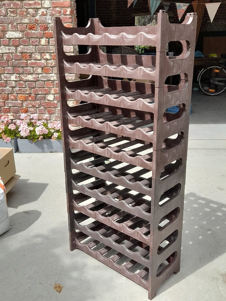 flessenrek, Ophalen, Gebruikt, Kunststof, 25 flessen of meer