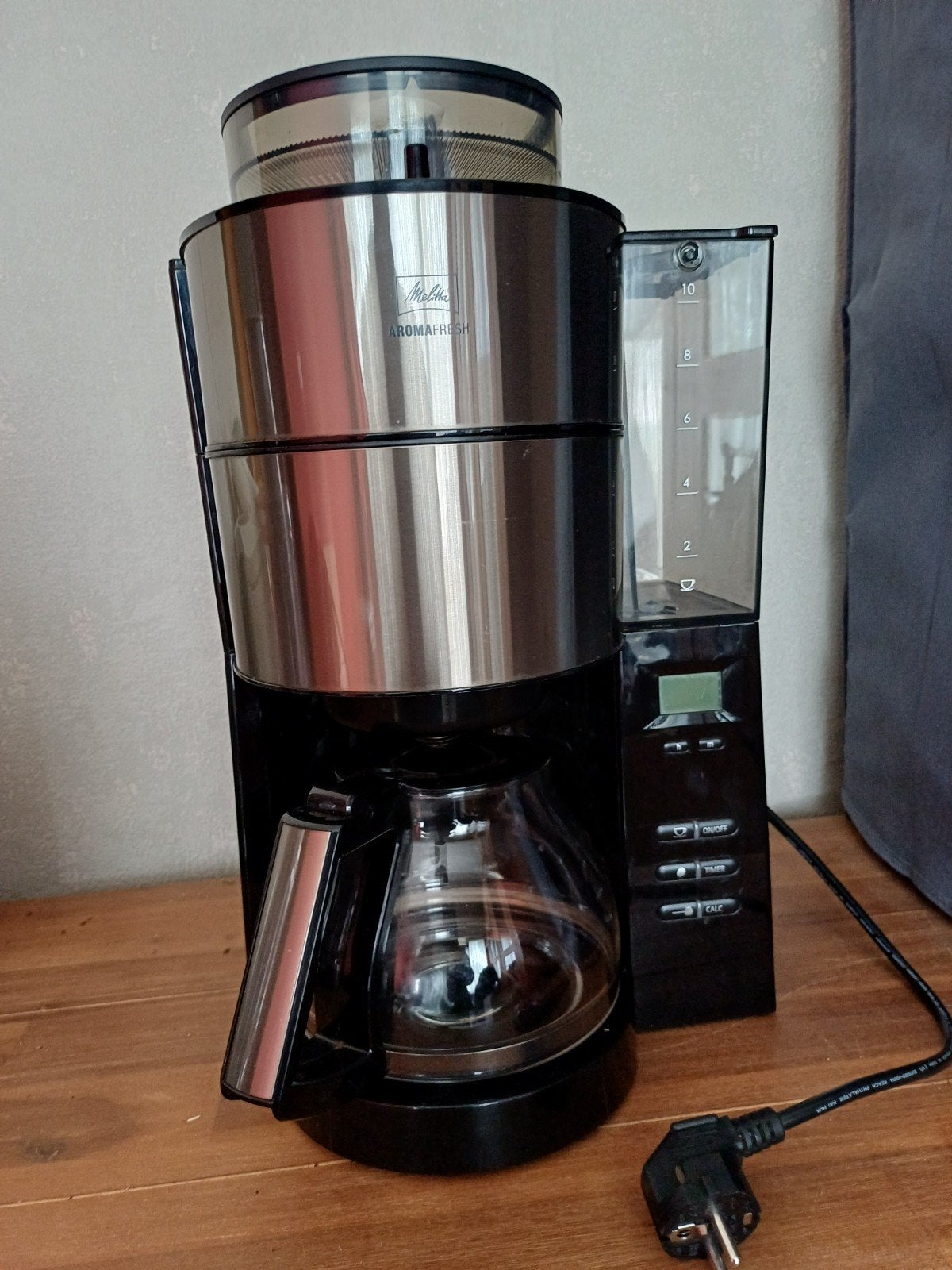 Koffiezet Melitta Aroma fresh, Ophalen, Afneembaar waterreservoir, Gebruikt, 10 kopjes of meer