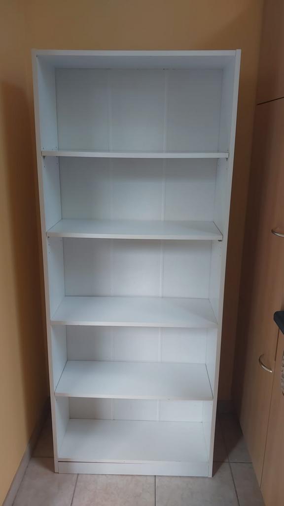 Etagère blanche (69x26xh=171cm), Ophalen, Zo goed als nieuw