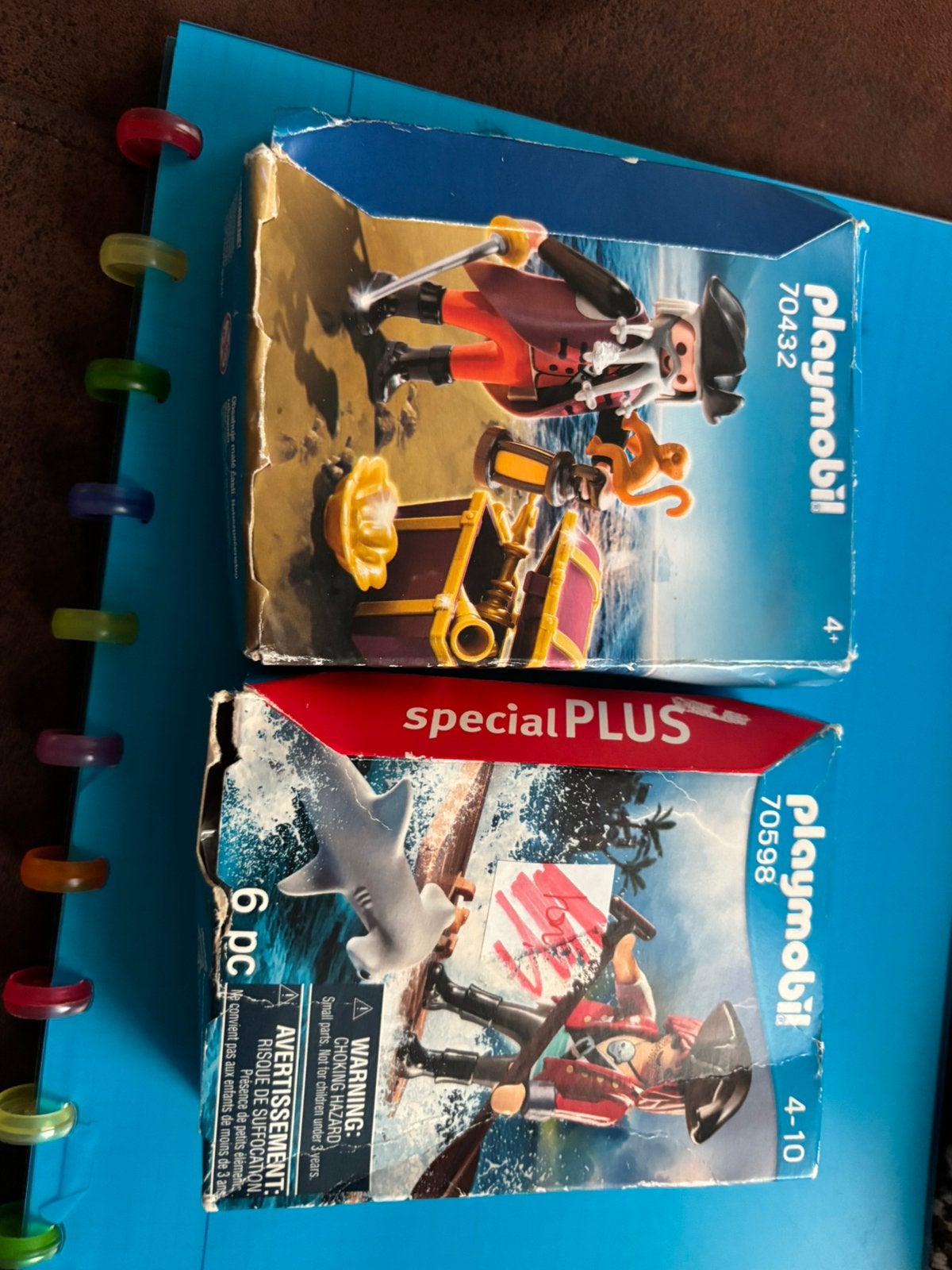 Playmobil 2 piraten in de doos met haai en schat, Kinderen en Baby's, Speelgoed | Playmobil, Ophalen of Verzenden, Zo goed als nieuw