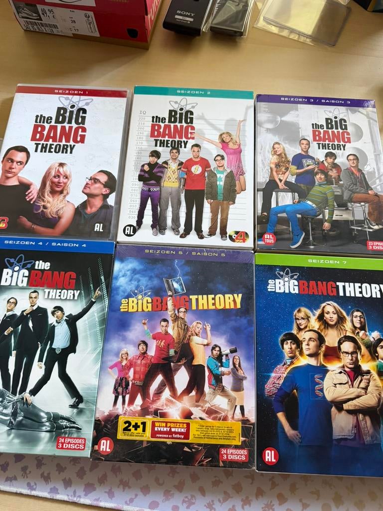 Dvd the big bang theory, Enlèvement ou Envoi, Comme neuf