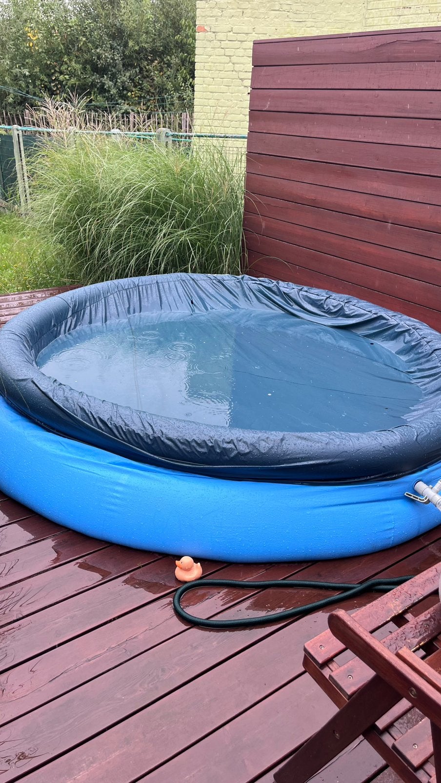 Zwembad met filter, Tuin en Terras, Ophalen, Zo goed als nieuw
