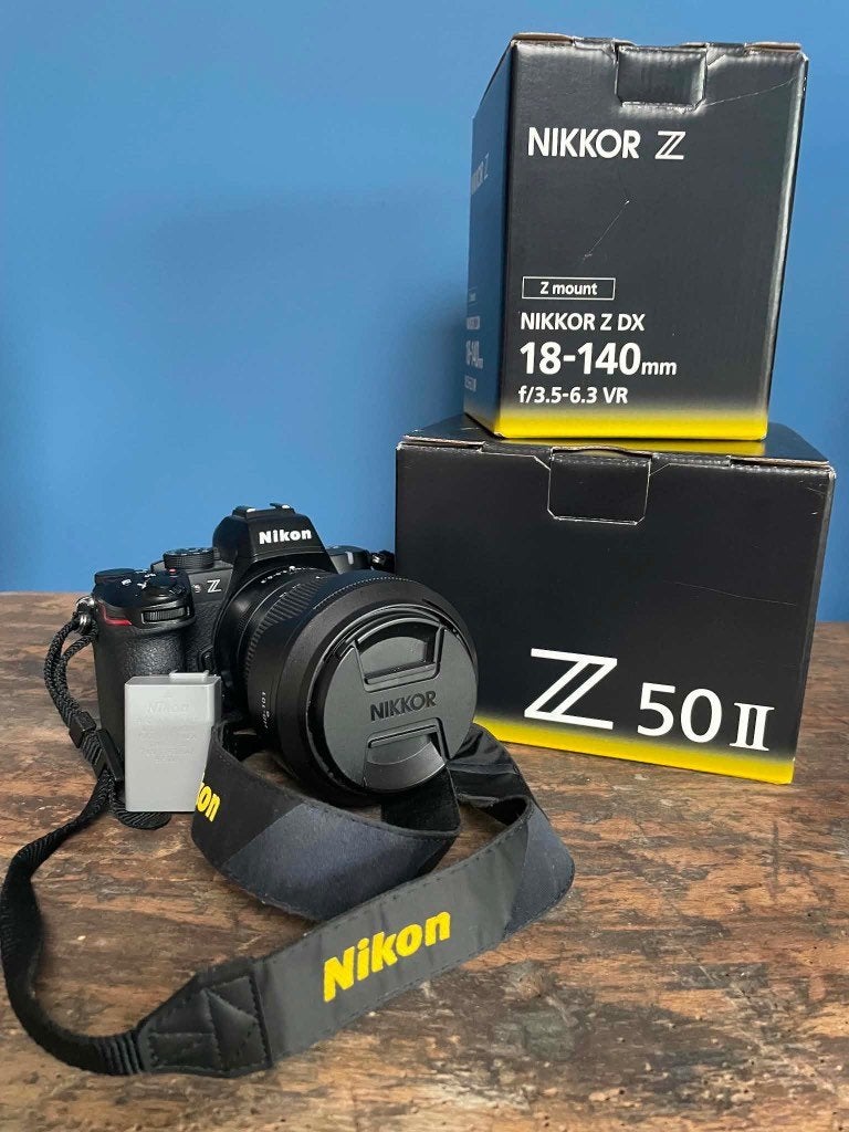 Nikon Z50 II + Nikkor Z DX 18-140 mm, Audio, Tv en Foto, Foto | Lenzen en Objectieven, Ophalen, Nikon Z-mount, Nikon, Zo goed als nieuw