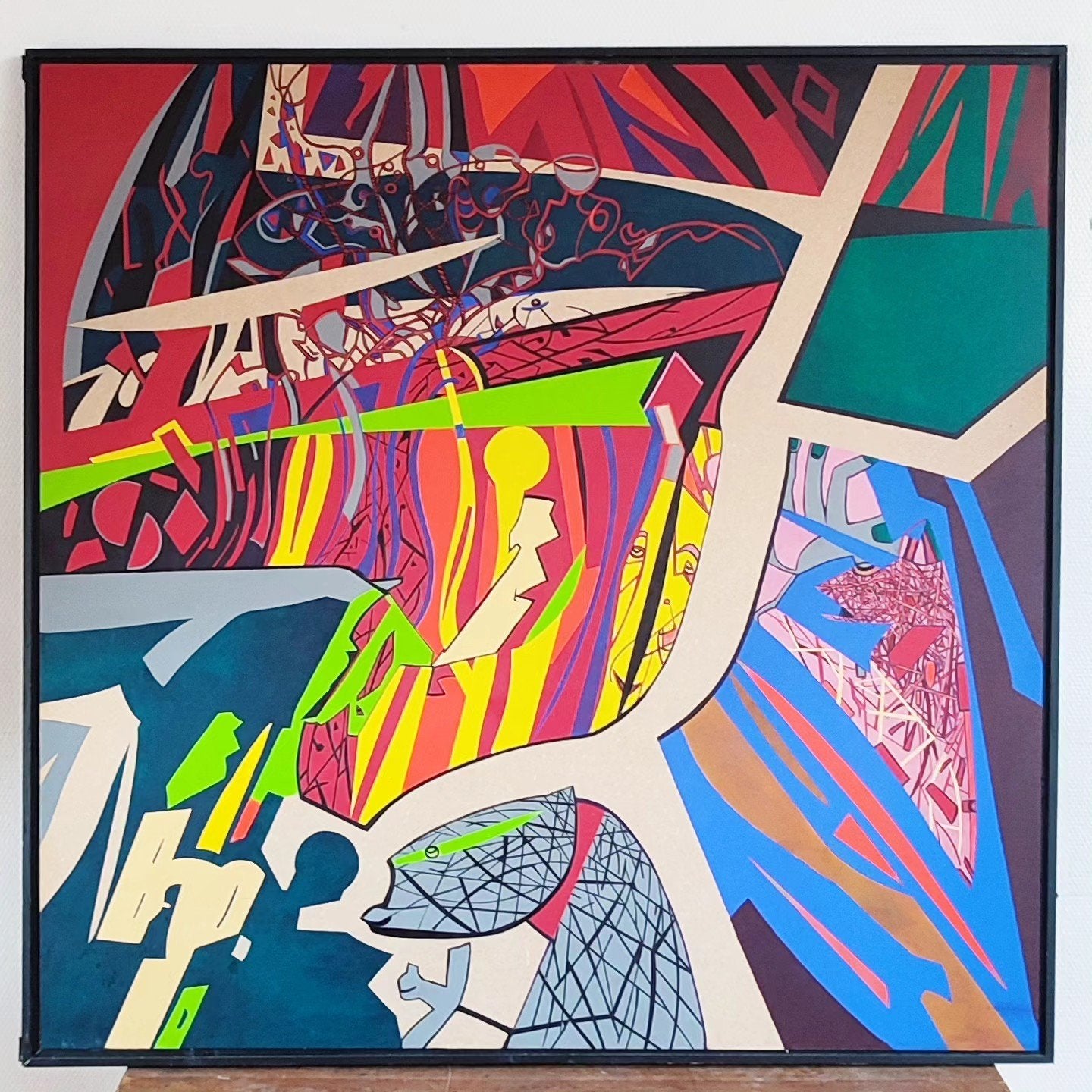 Peinture de Roland Lavianne. Faire une offre., Enlèvement ou Envoi