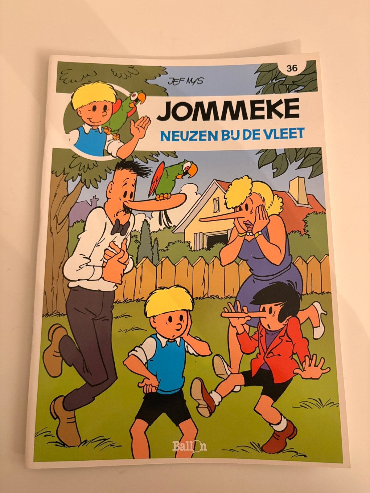 Nummer 36 Jommeke neuzen bij de vleet, Boeken, Eén stripboek, Verzenden, Nieuw