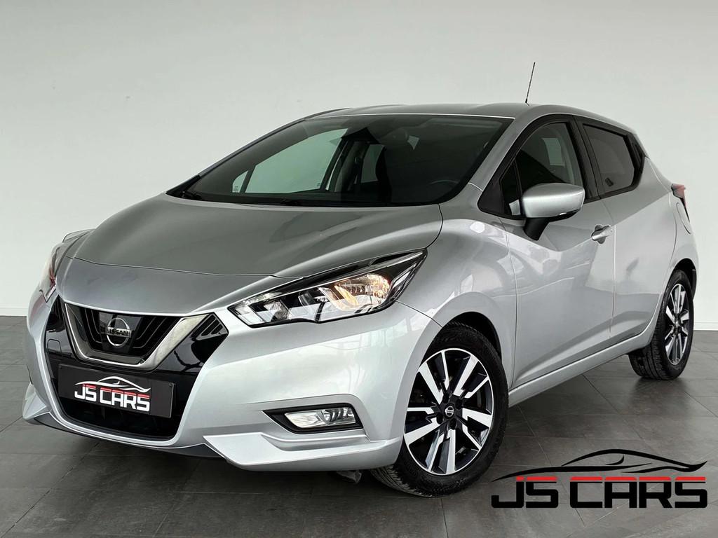 Nissan Micra 1.0 IG-T N-Connecta- VENTE MARCHAND/EXPORT, Auto's, Stof, Gebruikt, 5 deurs, 3 cilinders