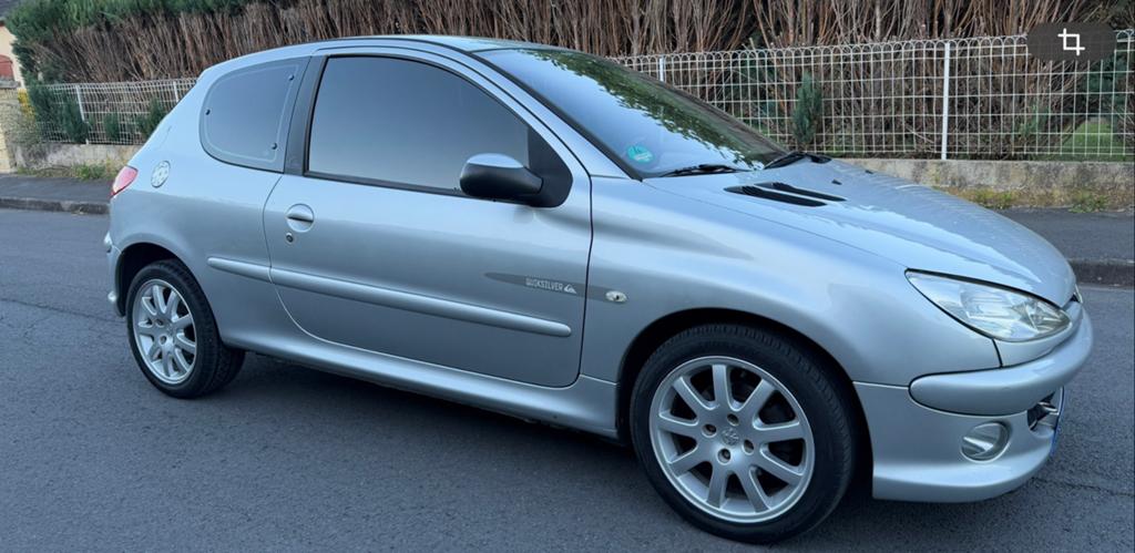 Peugeot 206 QuickSilver 1.6 hdi 110 cv, Autos, Cuir, Achat, Ordinateur de bord, Boîte manuelle
