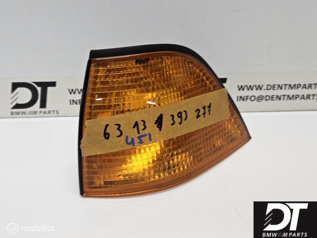Richtingaanwijzer voor links BMW E36 63138353281, Autos : Pièces & Accessoires, Éclairage, BMW, Neuf, Enlèvement ou Envoi