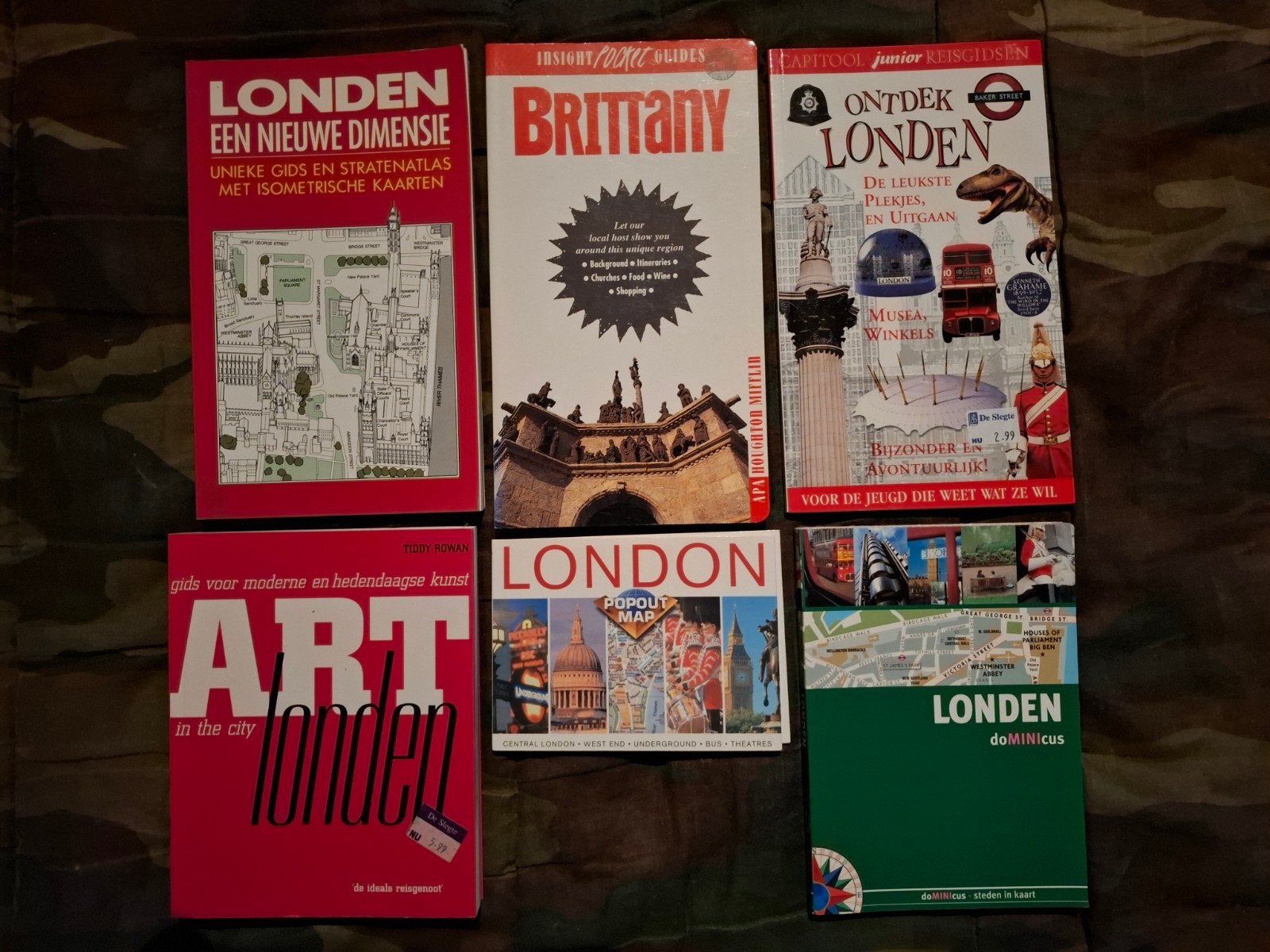 London/Londen reisgidsen pakket, Enlèvement ou Envoi, Comme neuf