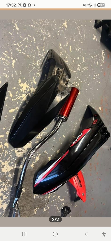 Voca racing 50 70 chroom, Verzenden, Gebruikt