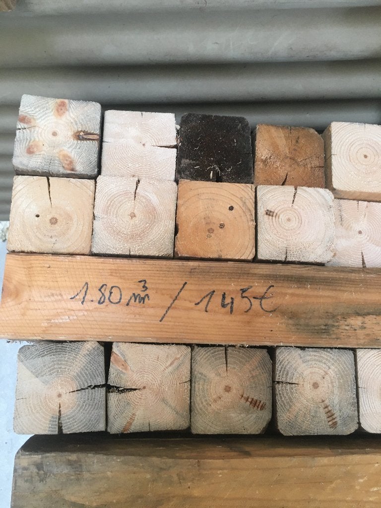 brandhout, Tuin en Terras, Brandhout, Minder dan 3 m³, Ophalen, Overige houtsoorten, Blokken