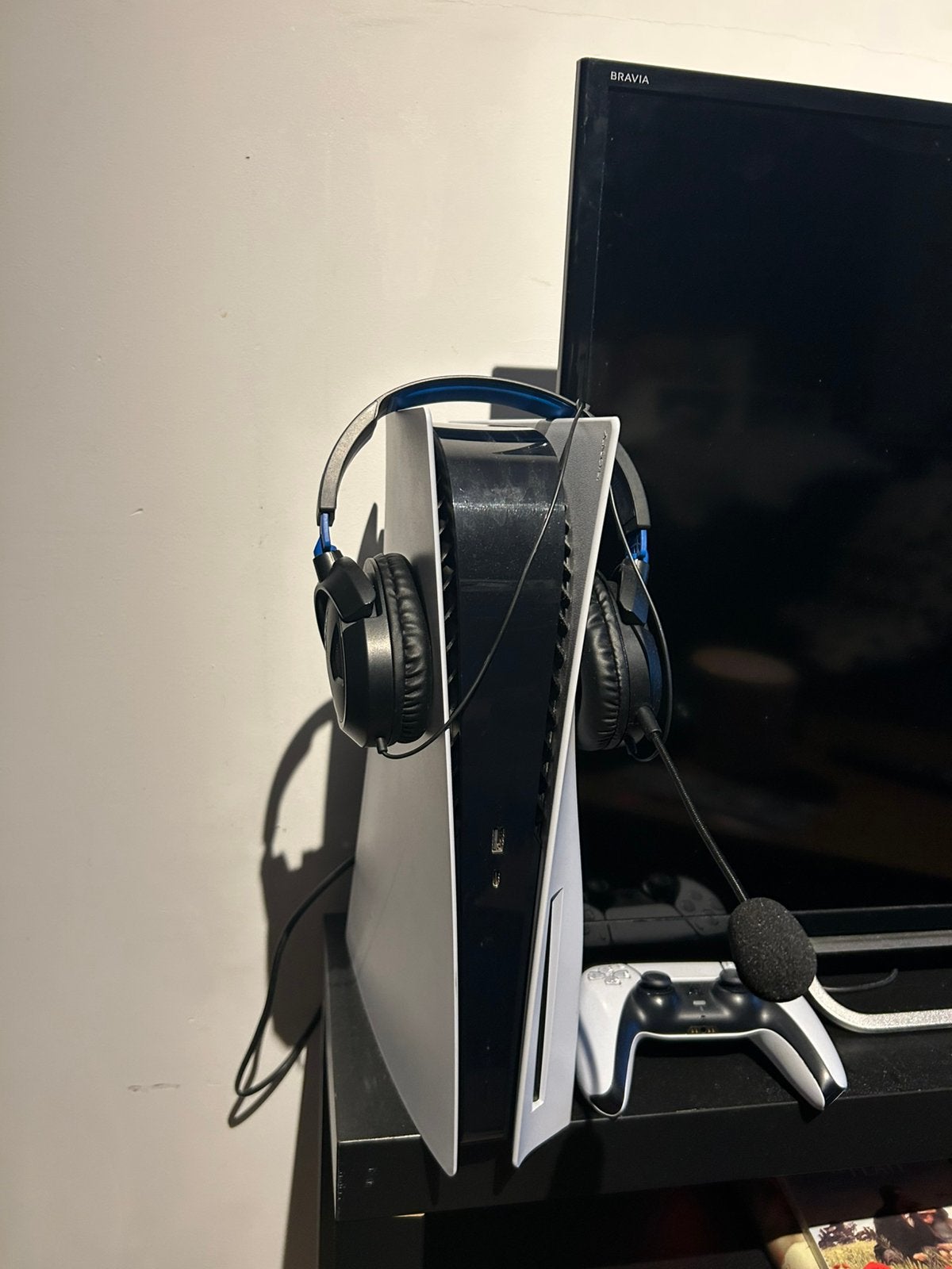 PlayStation + manette + casque, Consoles de jeu & Jeux vidéo, Enlèvement, Comme neuf, Playstation 5