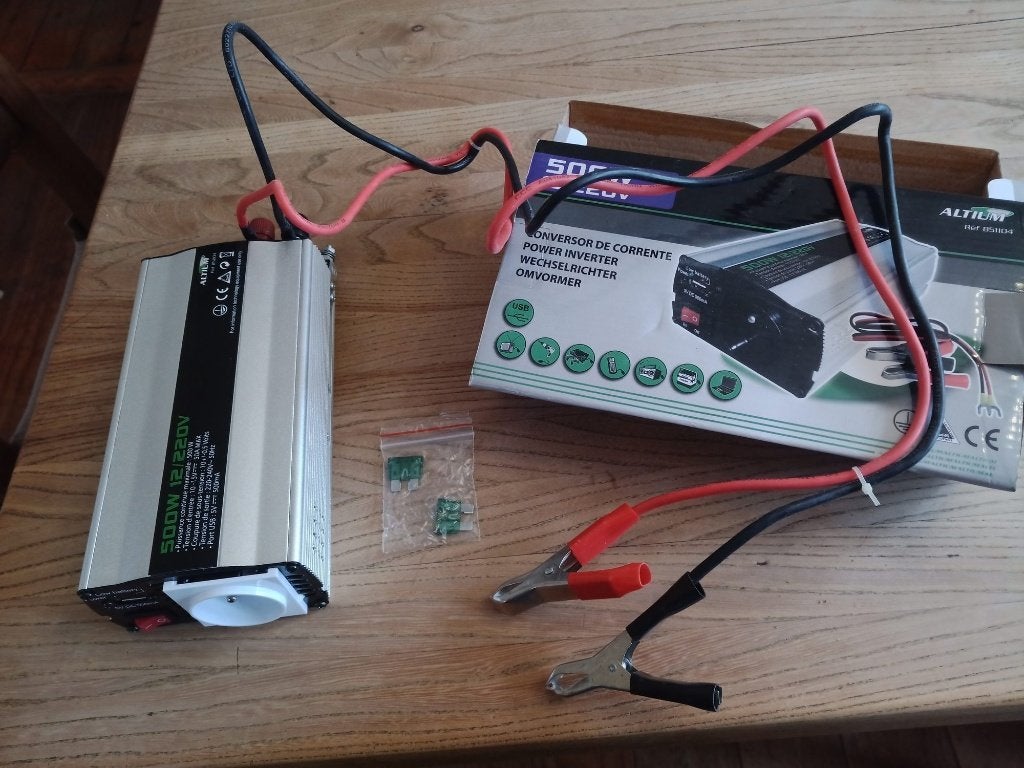 convertisseur 12v -> 230v, Enlèvement, Neuf