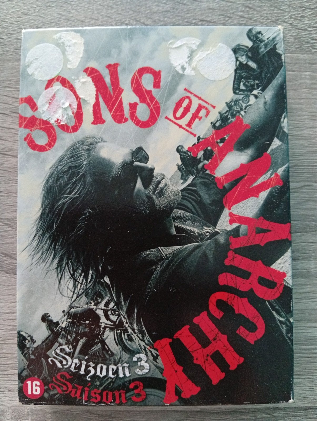sons of anarchy seizoen 3 actie dvd tv serie, Cd's en Dvd's, Dvd's | Tv en Series, Ophalen of Verzenden, Nederlands, Seizoen 3