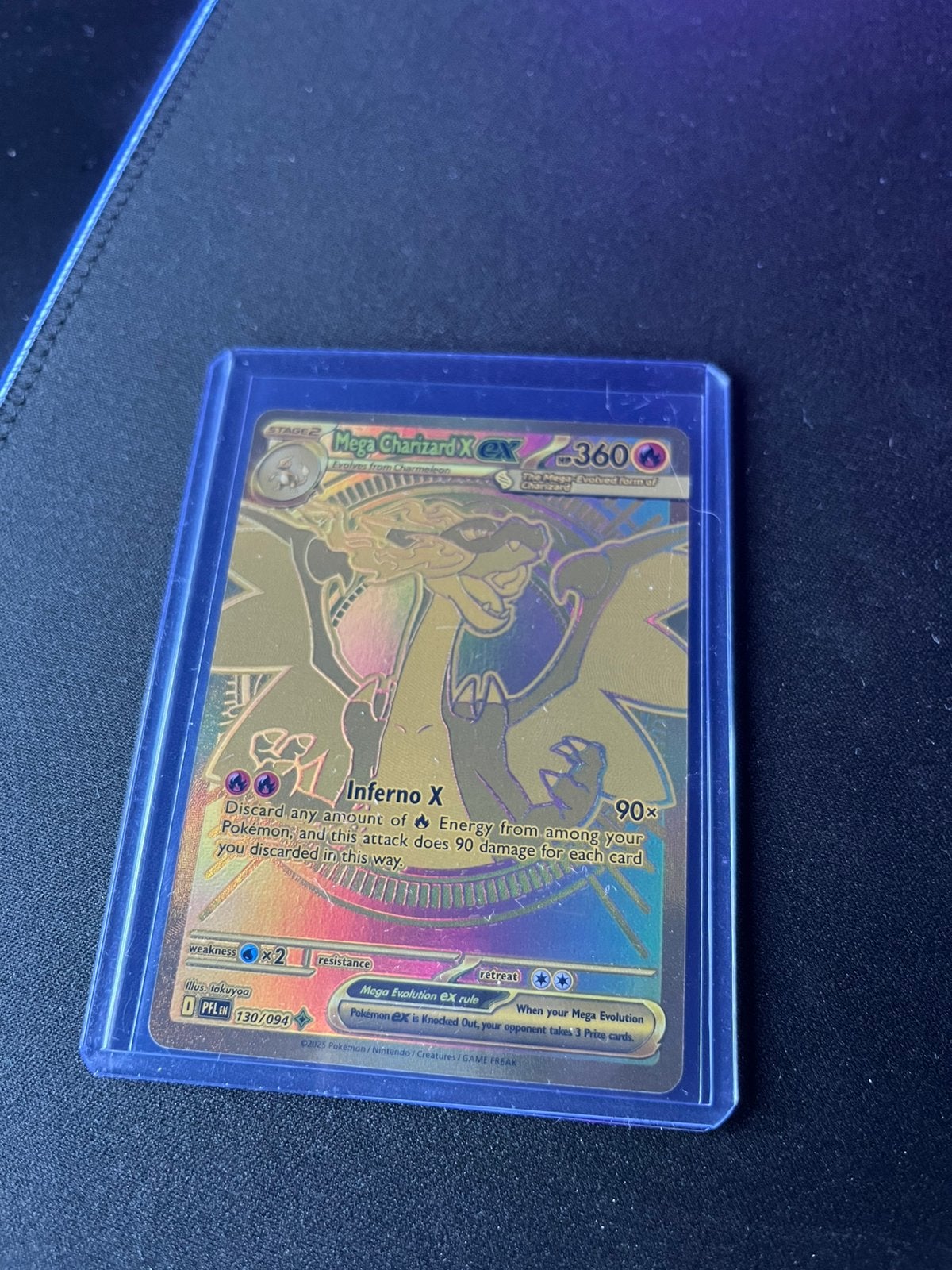 Charizard ex van phantasmal flames, Enlèvement, Comme neuf, Cartes en vrac, Foil