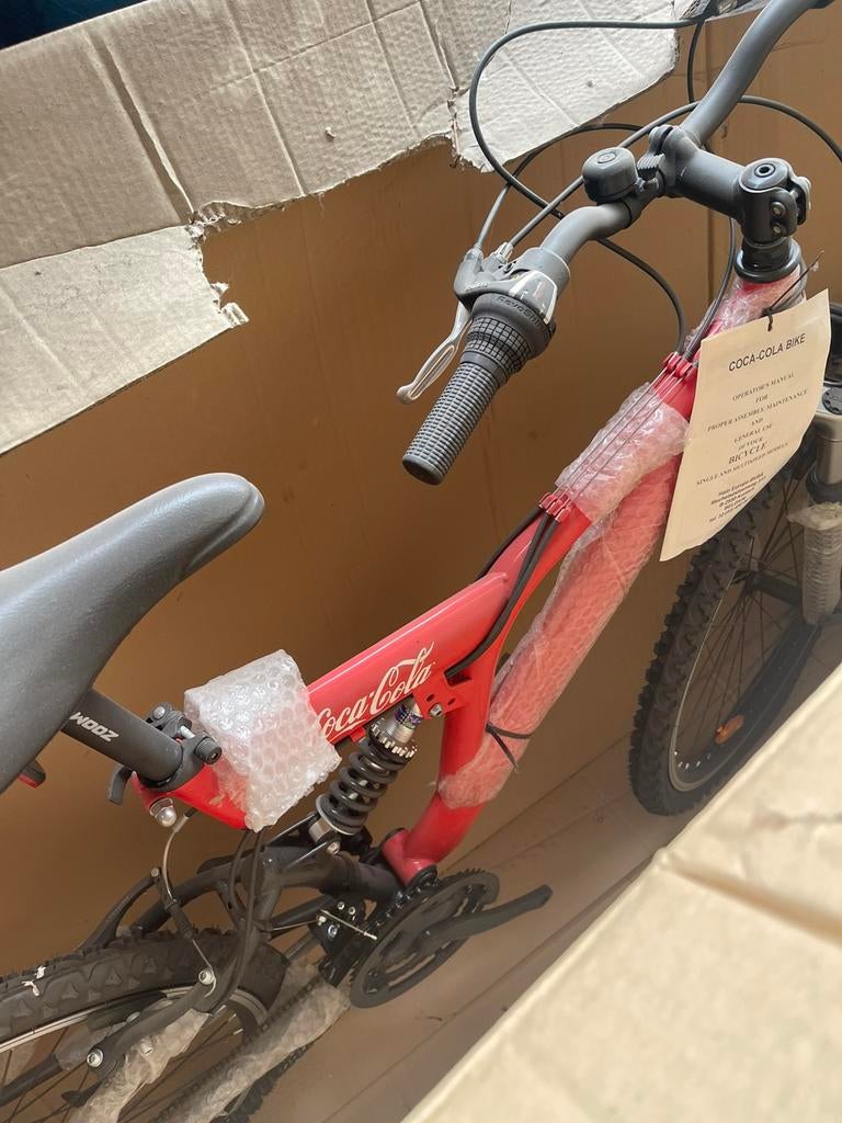 Cola fiets, Ophalen, Zo goed als nieuw