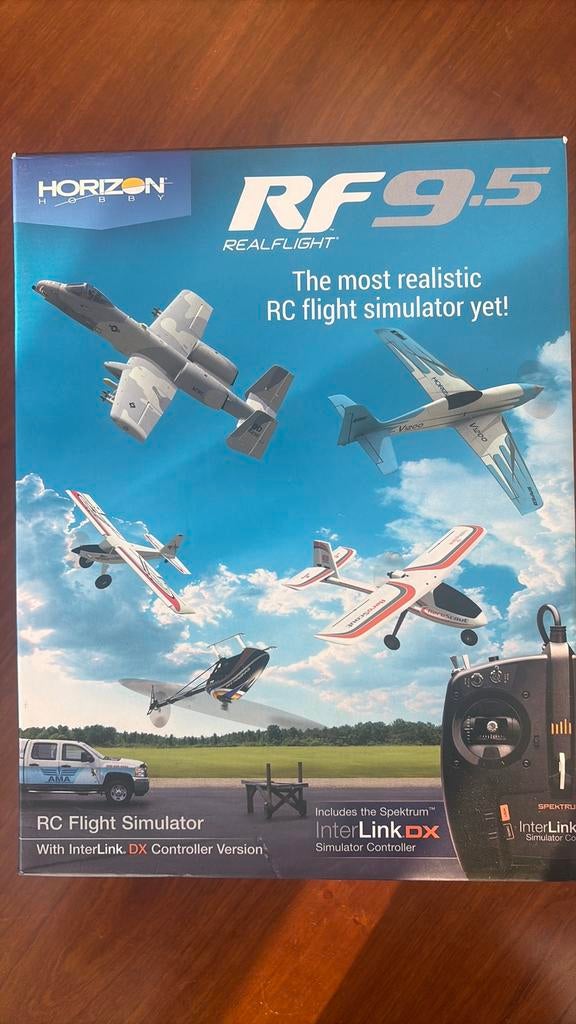 Simulateur de vol RF 9.5 Horizon Hobby, Enlèvement, Comme neuf
