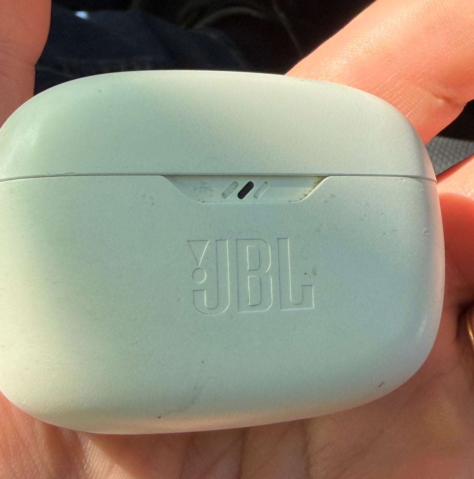 Écouteurs JBL sans fil avec boîtier de charge, Enlèvement, Utilisé, Blanc, JBL