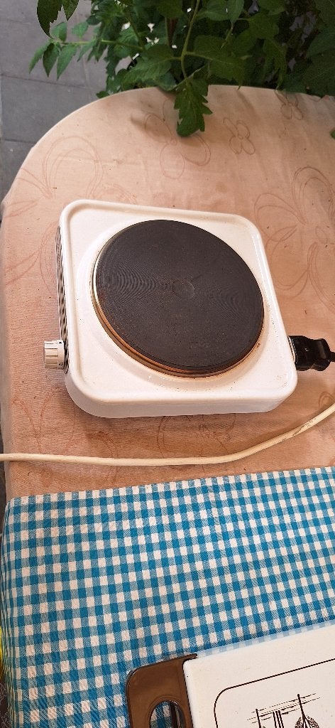 Kookplaatje, Ophalen, Gebruikt, Minder dan 45 cm, Vrijstaand
