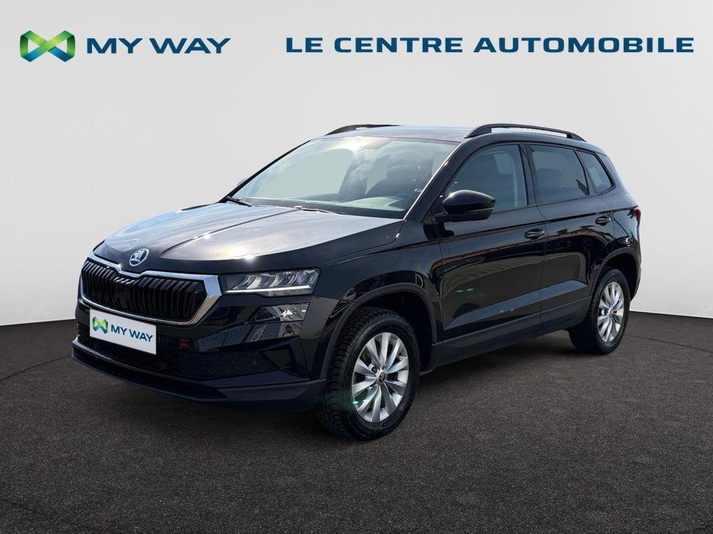 Skoda Karoq Karoq 1.0 TSI Clever, Auto's, Skoda, Zwart, Karoq, Handgeschakeld, 133 g/km