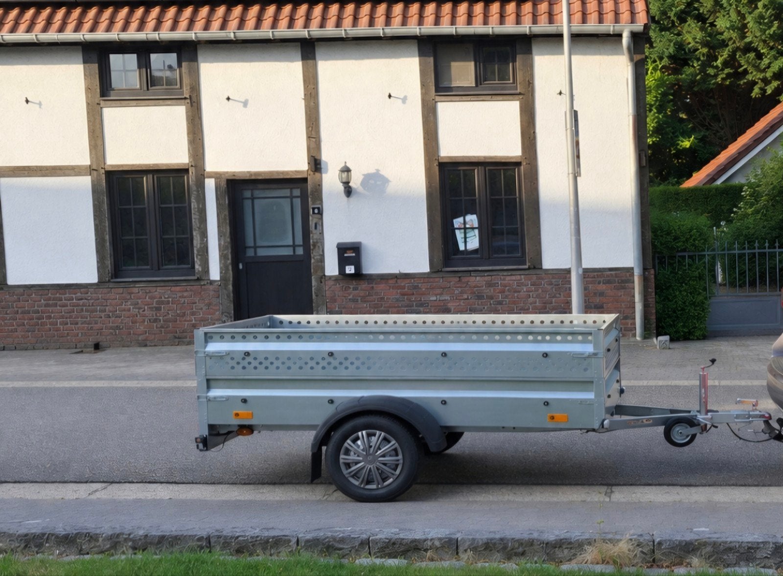 Nieuw Aanhangwagen aluminium 750KG MTM, Ophalen