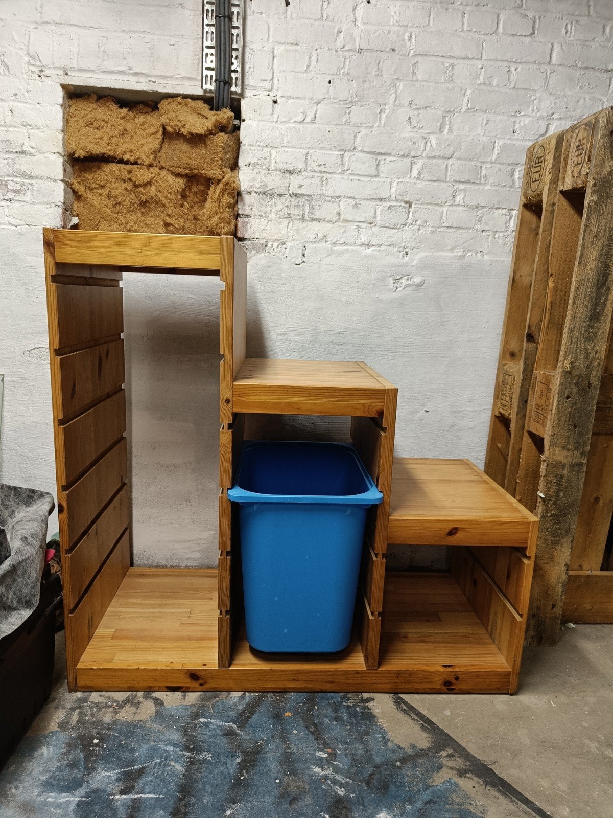 Ikea trofast, Ophalen, Gebruikt