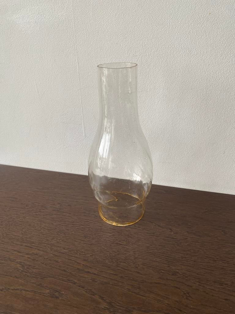 Vintage lampenkap voor olielampjes, Ophalen, Zo goed als nieuw