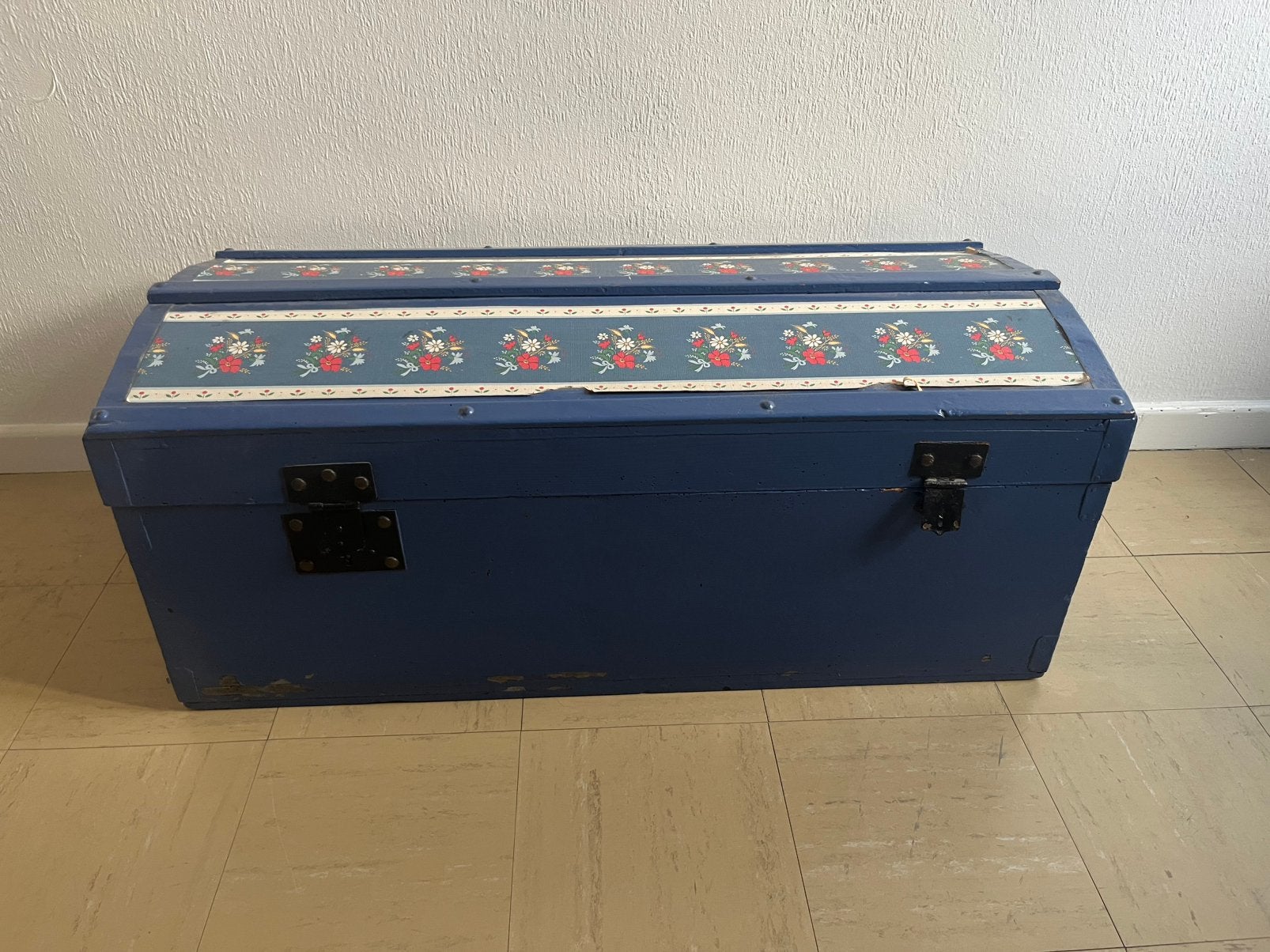 Vintage opbergkist, Ophalen, Minder dan 50 cm, Gebruikt, 50 tot 100 cm
