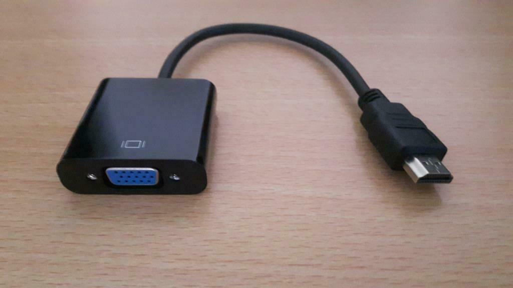 HDMI -> convertir en -> VGA, Neuf, Autres types, Enlèvement ou Envoi, Autres résolutions
