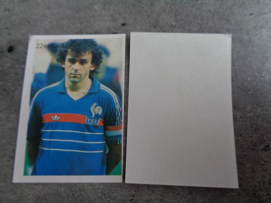 imprimé football PLATINI REYAUCA ED. COUPE DU MONDE MEXIQUE, Enlèvement ou Envoi
