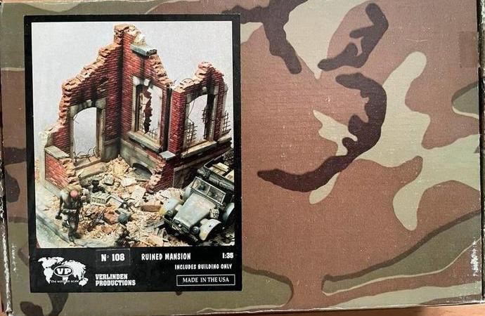 Verlinden 1/35 Ruines mansion, Enlèvement ou Envoi, Comme neuf