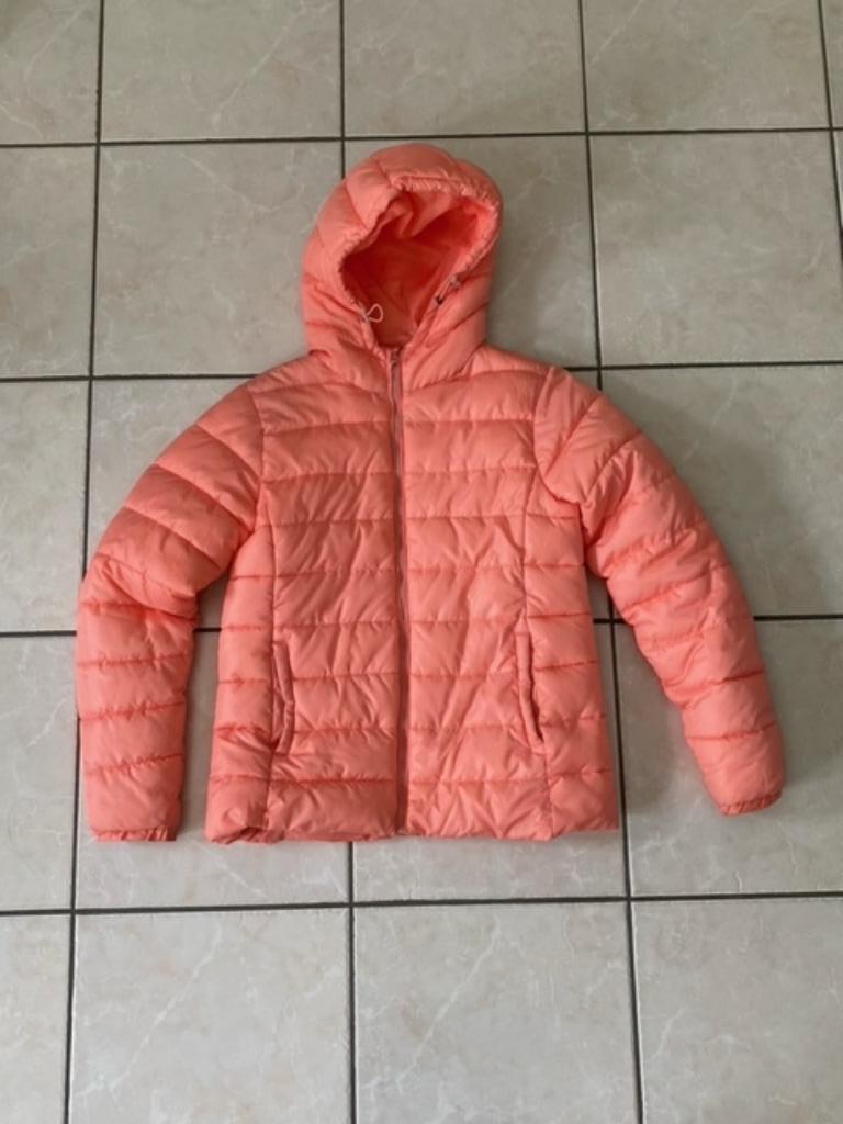 Jas Bel & Bo maat 38, Kleding | Dames, Jassen | Winter, Bel & Bo, Oranje, Zo goed als nieuw, Ophalen