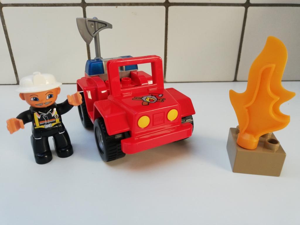 duplo 6169 Fire Chief, Ophalen of Verzenden, Complete set, Duplo