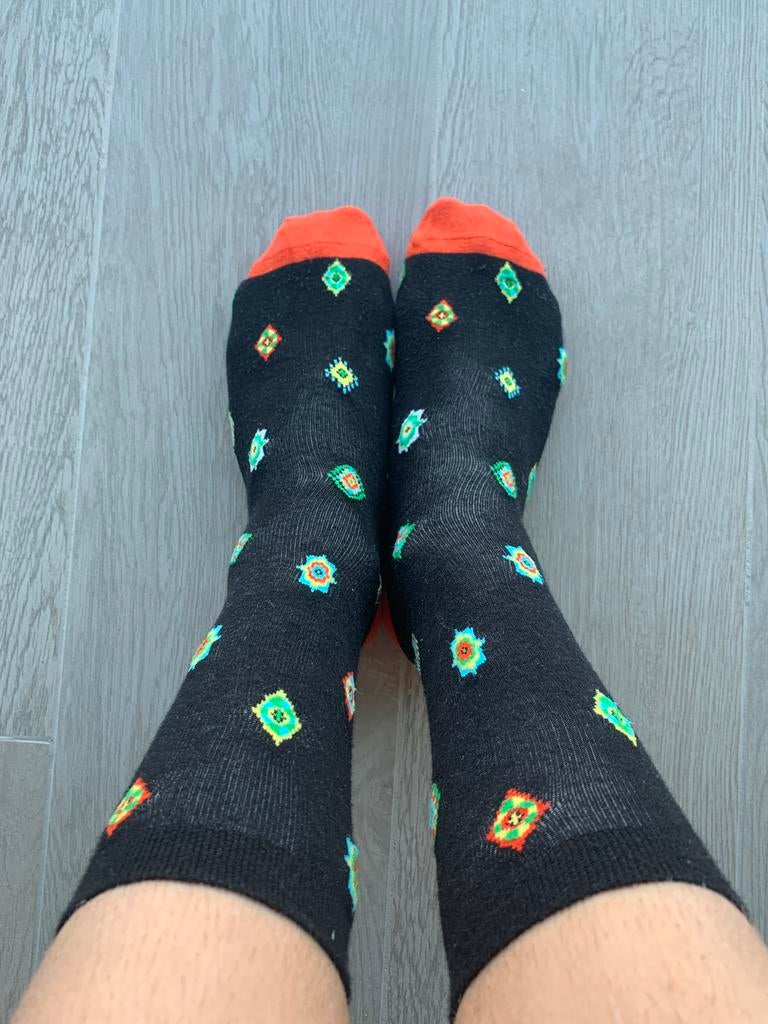 Chaussettes noires à imprimé Kenzo taille 43, Enlèvement ou Envoi, Kenzo, Comme neuf, Taille 43 à 46
