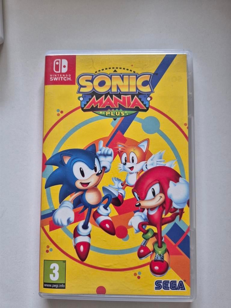 Sonic mania nintendo switch, Ophalen of Verzenden, Zo goed als nieuw
