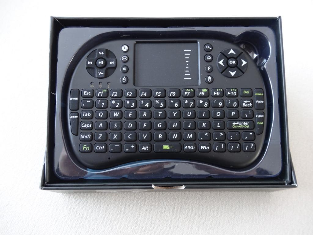mini klavier mét muispad ideaal voor uw androidbox, smart tv, Neuf, Enlèvement ou Envoi, Ensemble clavier et souris, Qwerty