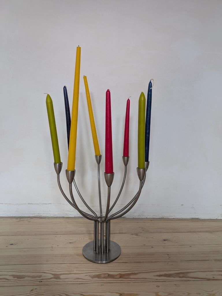 Vintage ikea kandelaar, Huis en Inrichting, Woonaccessoires | Kandelaars en Kaarsen, Zo goed als nieuw, Kandelaar, Ophalen of Verzenden