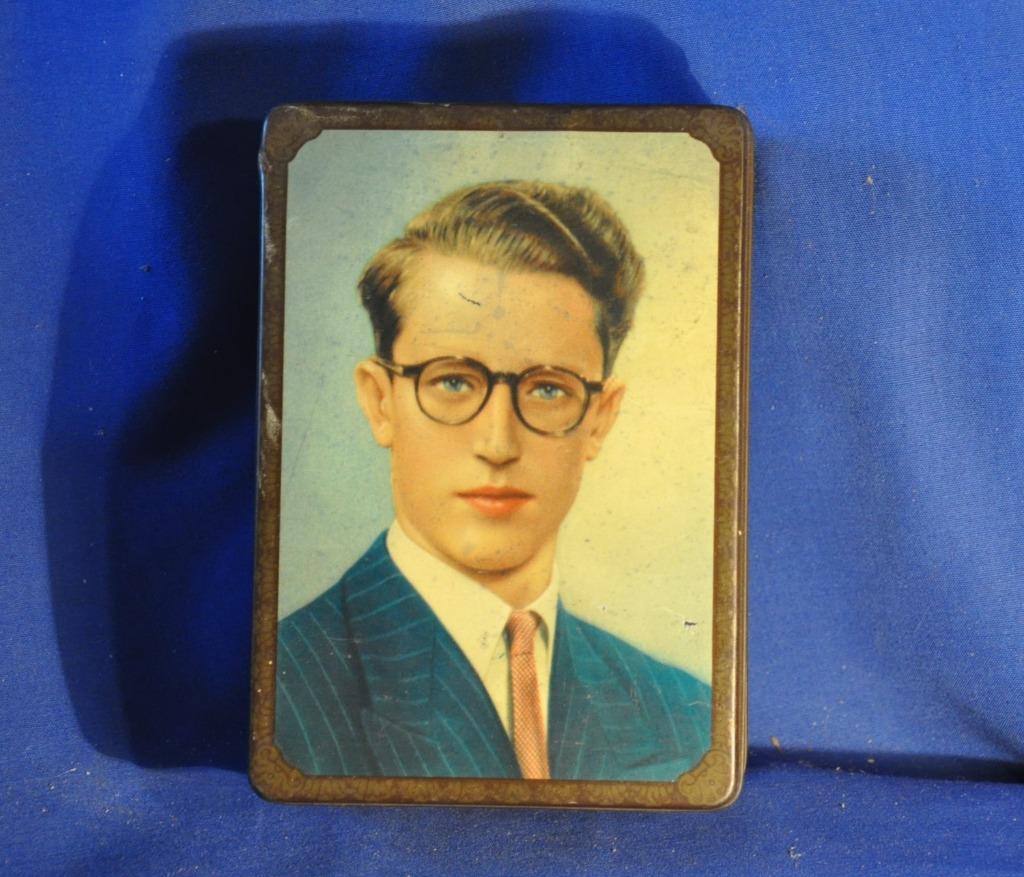 boite en fer roi baudouin, Verzamelen, Blikken, Gebruikt, Overige, Overige merken, Ophalen of Verzenden