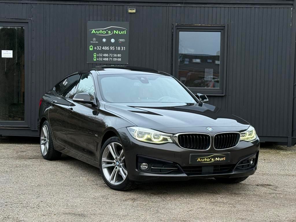 Bmw 320d  X-drive luxury  automaat diesel 190ps 12M GARANTIE, Auto's, BMW, Automaat, Euro 6, Bruin, USB