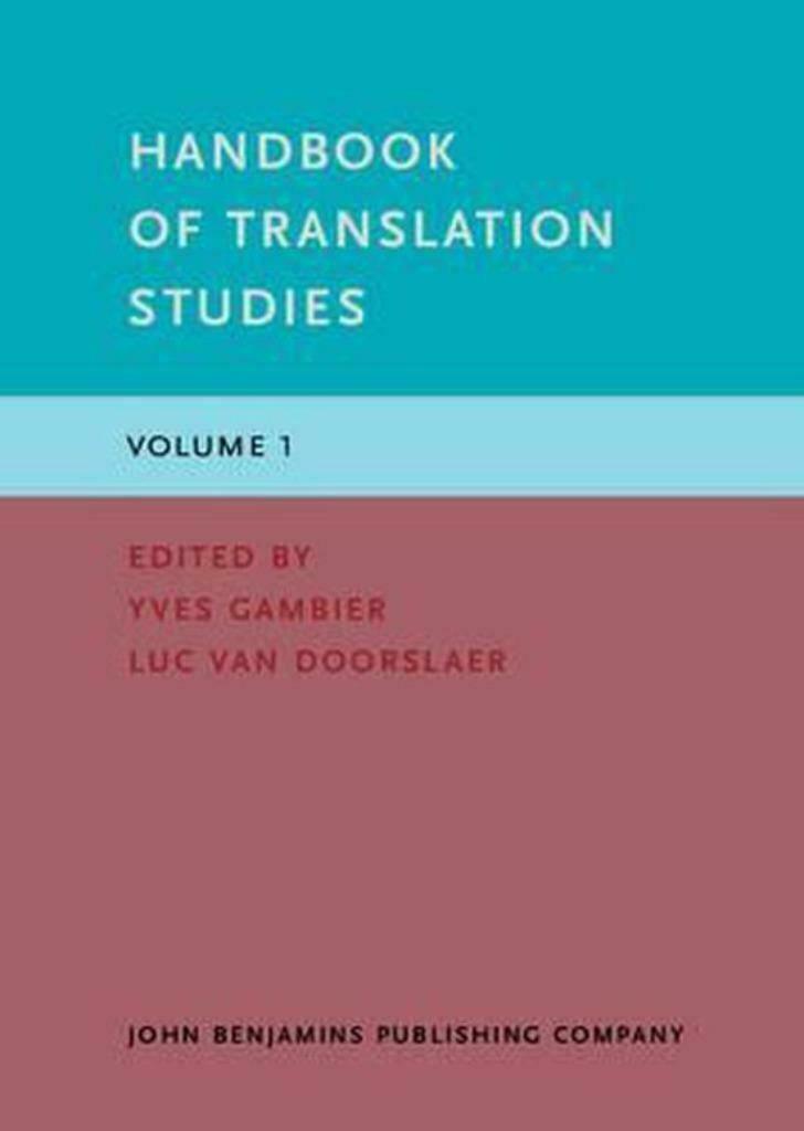 Handbook of Translation Studies Volume 1, Boeken, Ophalen, Nieuw, Hoger Onderwijs, Yves Gambier
