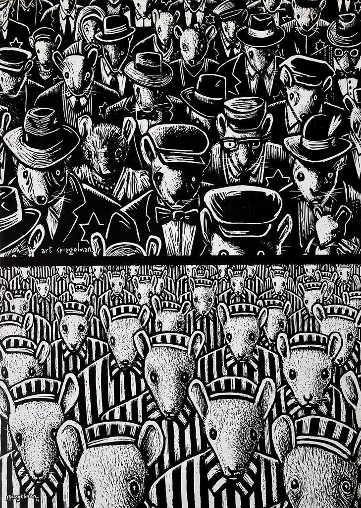 Art Spiegelman - Maus - Tirage 2004 - Encadré - Nouveau, Enlèvement
