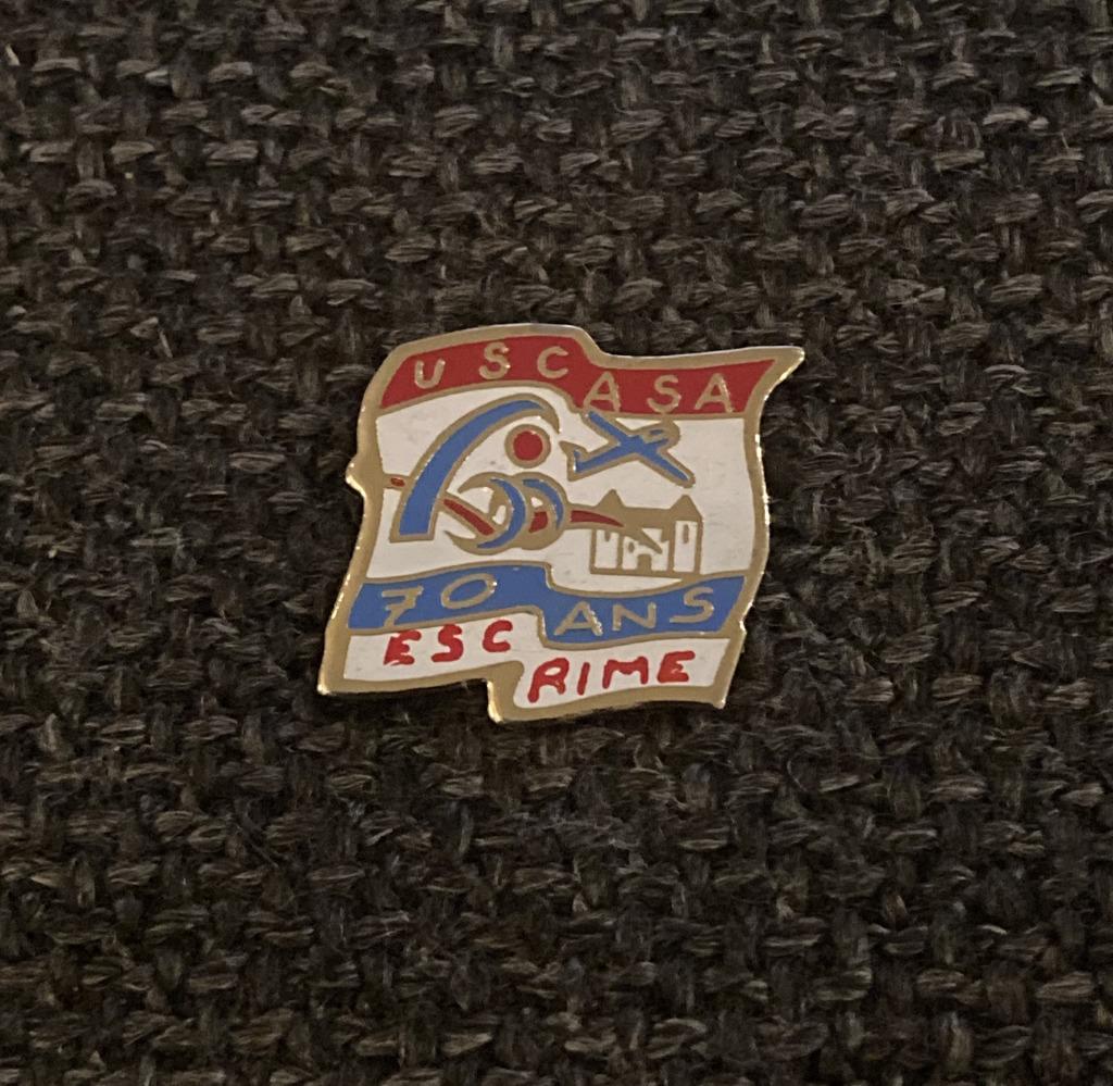 PIN - USCASA ESCRIME, Verzenden, Gebruikt, Overige onderwerpen, Speldje of Pin