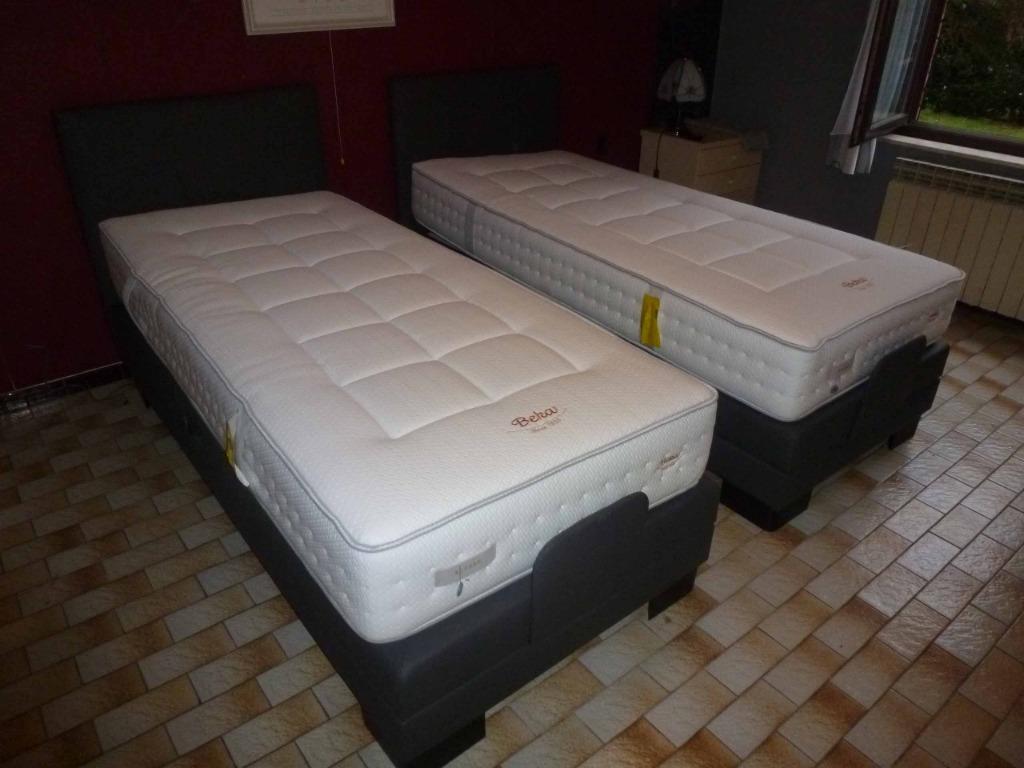 Lit Boxspring BEKA avec matelas BEKA Geltex Escape / Ferme, 90 cm, Enlèvement, Sommier, 200 cm
