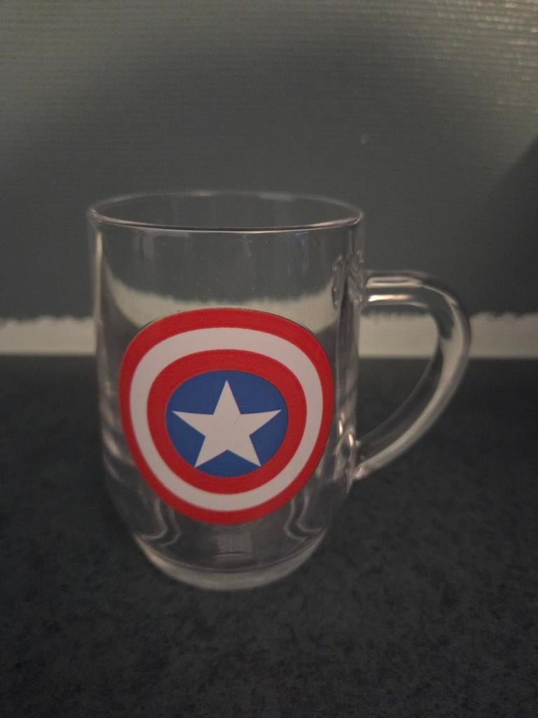 Verre à café Captain America, Ophalen of Verzenden