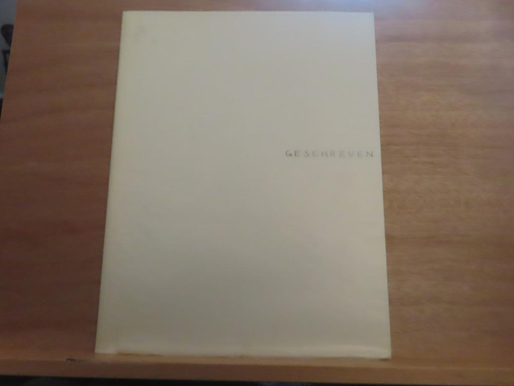 Geschreven en gedrukt    en gestempeld – Hans Rombouts, Boeken, Ophalen of Verzenden, Gelezen, Schilder- en Tekenkunst, Hans Rombouts
