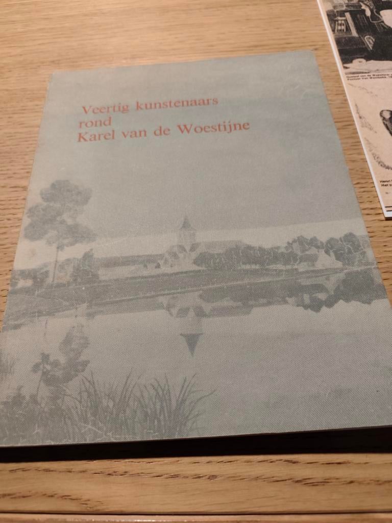 Veertig kunstenaars rond Karel van de Woestijne., Ophalen of Verzenden