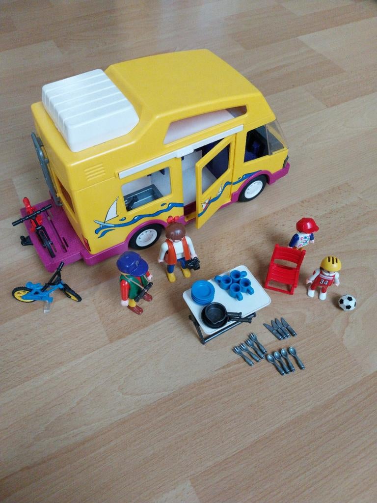 Playmobil 3945 Mobilhome, Kinderen en Baby's, Speelgoed | Playmobil, Ophalen of Verzenden