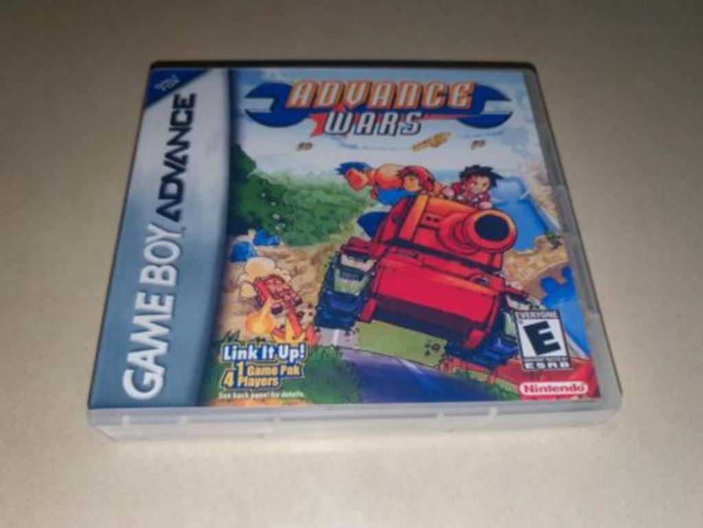 Advance Wars Game Boy Advance GBA Game Case, Games en Spelcomputers, Verzenden, Zo goed als nieuw