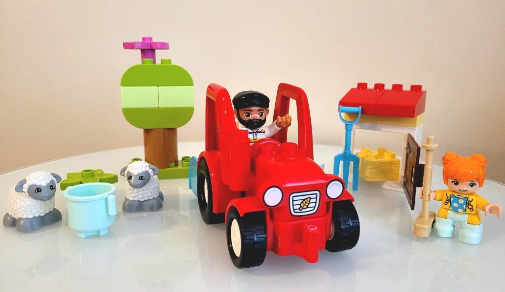 Lego Duplo 10950 Farm Tractor & Animal care , 27 pcs, Enlèvement, Comme neuf, Ensemble complet, Lego